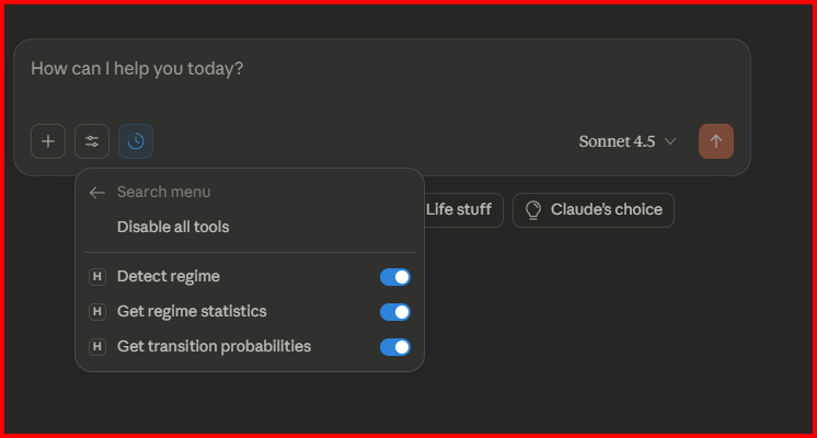 Hidden Regime MCP Tools